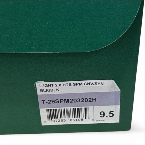 Lacoste Light 2.0 HTB Sneakers Black White Size 9.5 NIB - Picture 10 of 11